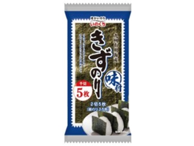 Inokuchi Kizu Nori Flavor, 5 Half-Slices (Purchase Quantity: 80)