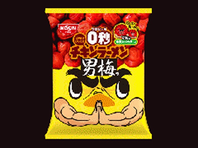 Nissin Zero-Second Chicken Ramen with Otoko Ume Flavor Powder [New Product Released January 26th] Special Order Item [Purchase Quantity: 30]