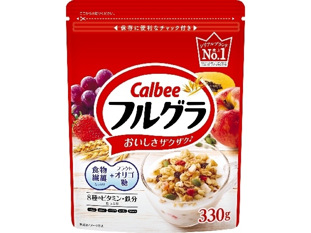 Calbee Frugra 330g [New Product Released February 9th] [Pre-order Item] [Purchase 8]