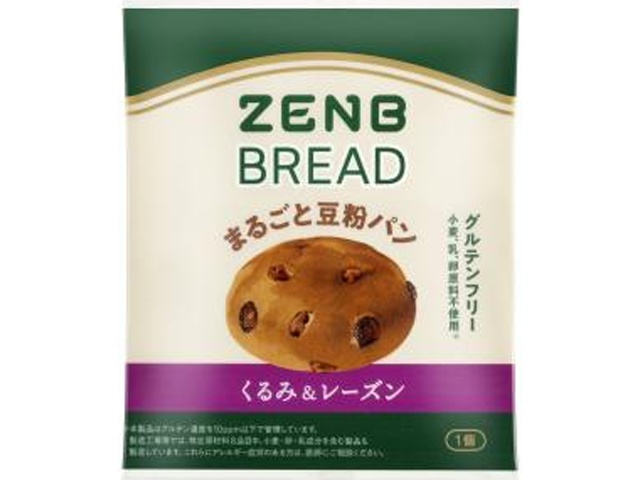 ZENB BREAD Walnut & Raisin (1 piece) [New product released on 2/18] [Special order item] [Purchase quantity: 16 pieces]