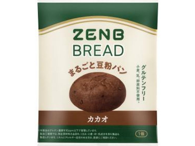 ZENB BREAD Cacao 1 piece [New product released on 2/18]  [Purchase quantity: 16 pieces]