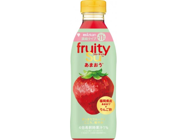 Mitsukan Fruitis Amaou Strawberry 500ml [New Product Released February 18th] Special Order Item [Purchase 6]