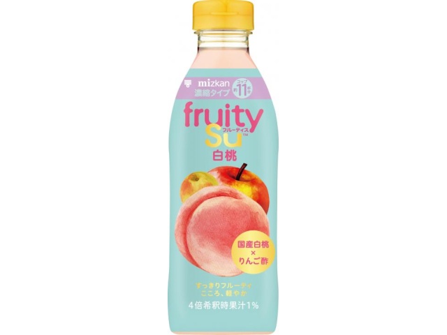 Mitsukan Fruitis White Peach 500ml [New Product Released February 18th] Special Order Item [Purchase 6]