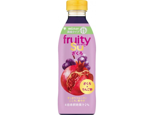 Mizkan Fruitis Pomegranate 500ml [New Product Released February 18th] Special Order Item [Purchase 6]