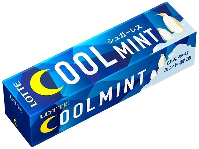 Lotte Cool Mint Gum, 9 pieces (Purchase 15 pieces)