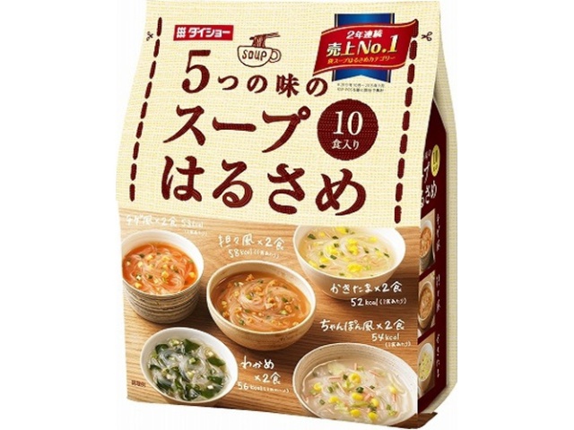 Daisho 5 Flavors of Soup Vermicelli, 10 servings [Purchase 10]