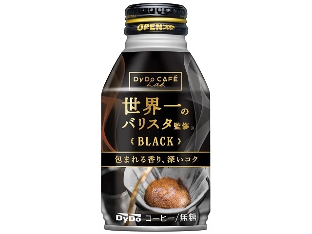 Dydo Cafe Labo Black Barista Supervised B Can 260g [This Month's Special Drinking Water] Special Order Item [Purchase Quantity: 24]