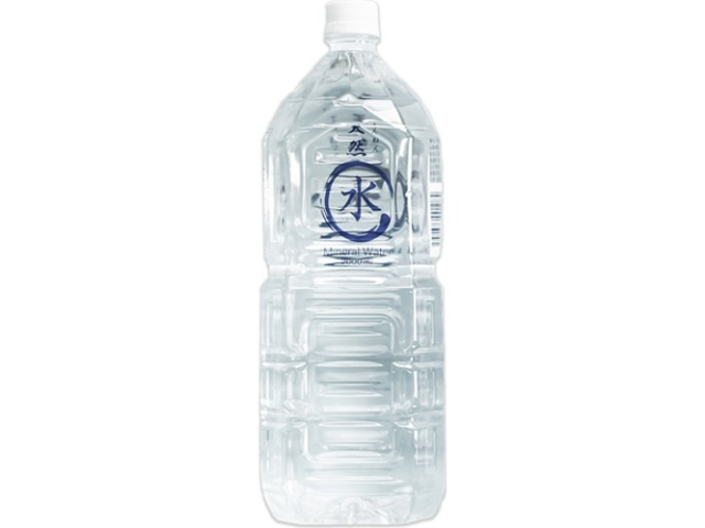T-Soken Natural Mineral Water, 2L [Tajimaya brand not included] [Purchase 6]