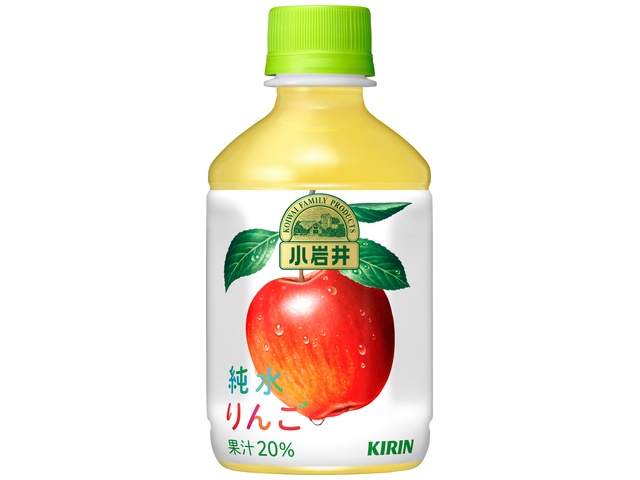 Koiwai Pure Apple Water, 280ml [This Month's Special Drinking Water]  [Purchase 24 units]