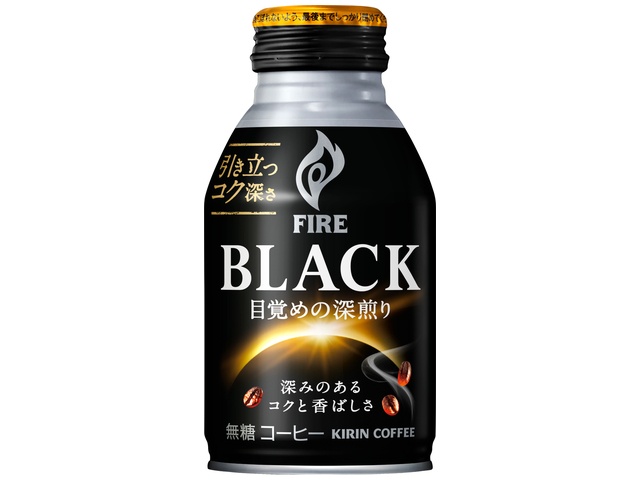 Fire Black Awakening Deep Roast Coffee, Can B, 275g [This Month's Special Drink]  [Purchase Quantity: 24]