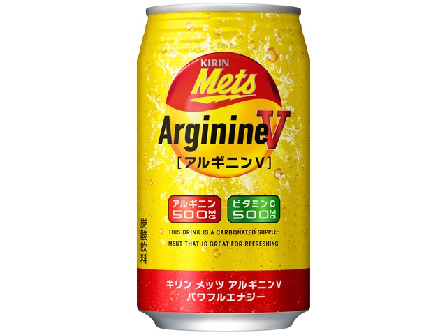 Mets Arginine V Powerful Energy Can 350ml [This Month's Special Drink]  [Purchase 24]