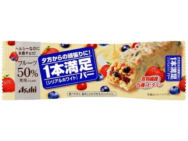 Asahi Group Foods 1-Bar Satisfaction Cereal White (9 bars per pack)