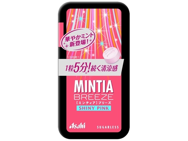 Asahi Group Foods Mintia Breeze Shiny Pink 30 Capsules (8 per pack)