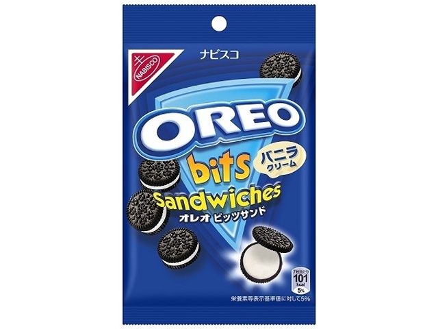 Nabisco Oreo Bits Sandwich Vanilla 65g (Pack of 10)