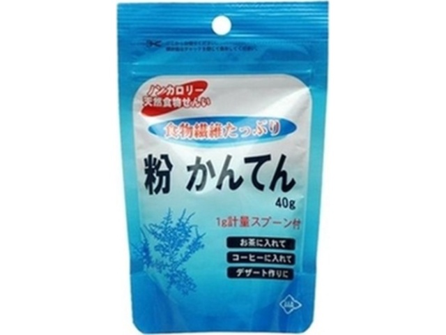 Asahi Powdered Agar, 40g Bag (Purchase of 12)