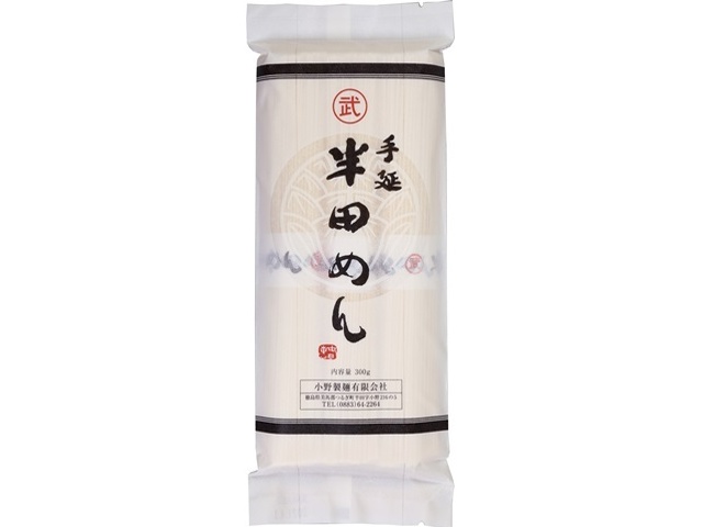Nippun Ono Seimen Handamen Hand-Stretched Noodles, 300g (Special Order Item) [Purchase 20]