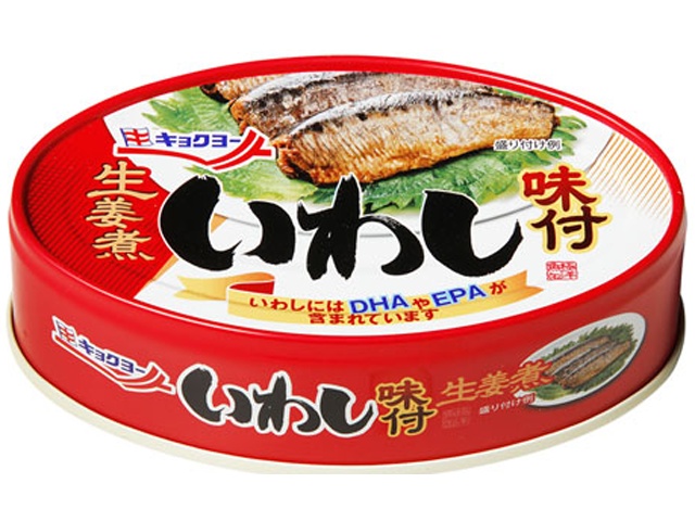 Kyokuyo Sliced ??Sardines with Seasoned Ginger, Thailand, 100g [This Month's Special: Bottled/Canned]  [Purchase 12]