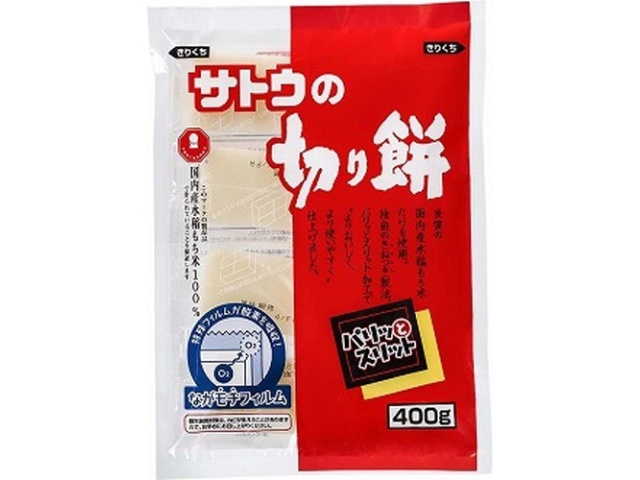 Sato Crispy Slit Mochi Rice Cakes, 400g (Special Order Item) [Purchase Quantity: 20]