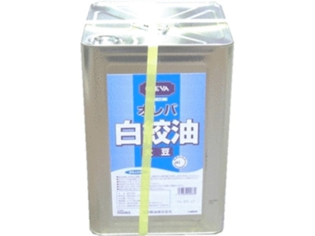Oreva White Refined Soybean Oil, 16.5kg (Commercial Use) [Purchase Quantity: 1]
