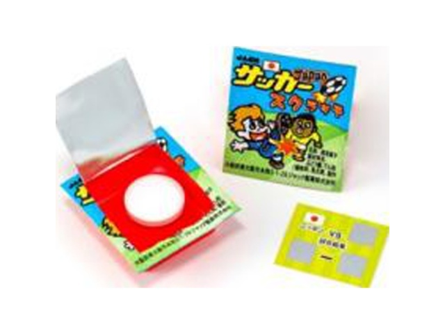 Jack Soccer Scratch Ramune Candy (Purchase of 100)