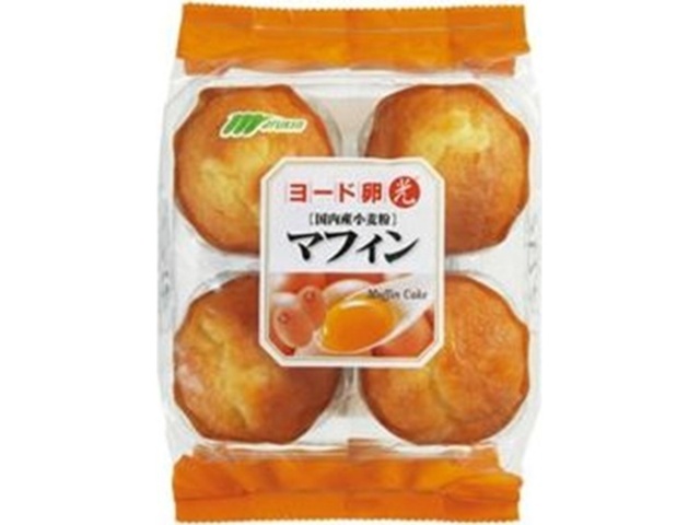 Marukin Iodine Egg Muffin Cakes (4 pieces) [Special Order Item] [Purchase 8 pieces]