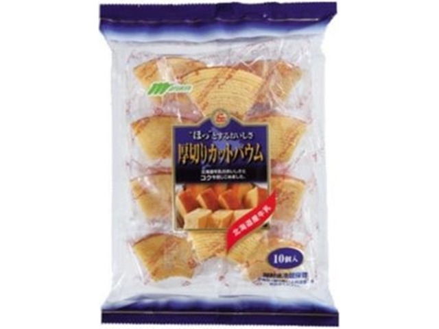 Marukin Thick-Sliced ??Baumkuchen (10 pieces) (Purchase 9 pieces)
