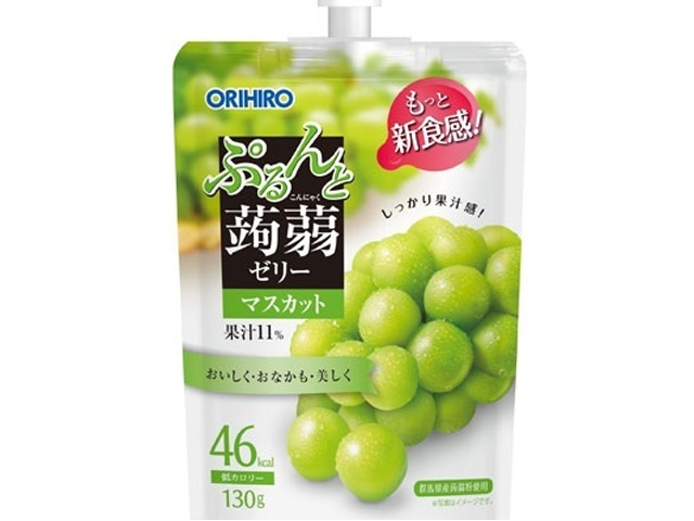 Orihiro Plandu Konjac Jelly Muscat Standing (Special Order Item) [Purchase 8]