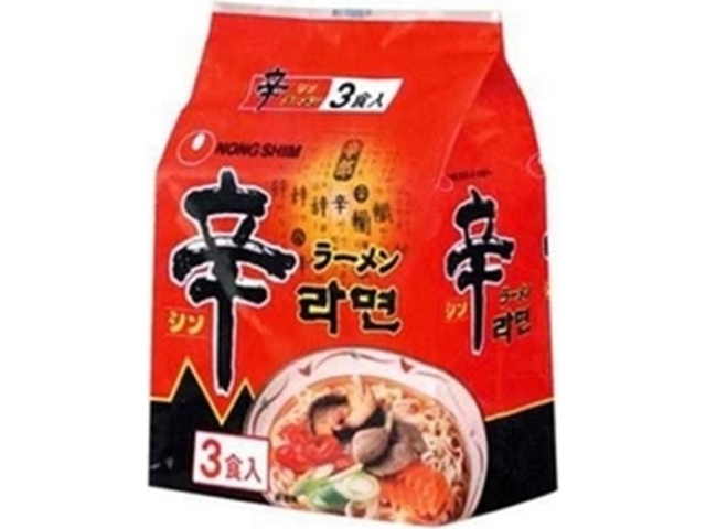 Nongshim Shin Ramyun (3 servings) [Purchase 12]