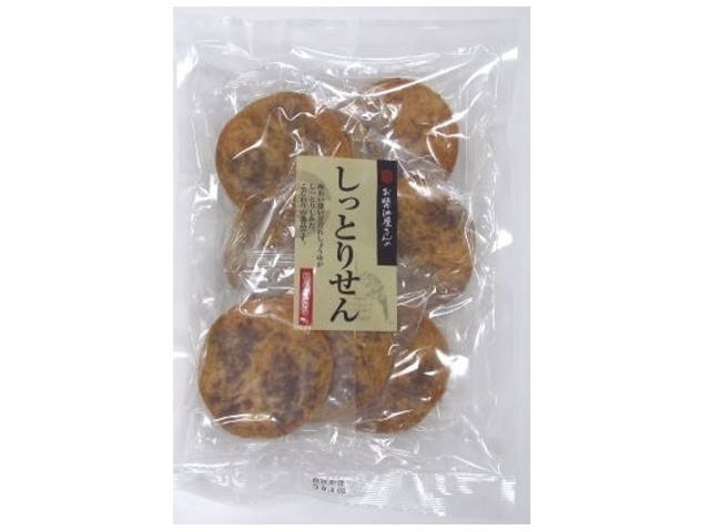 Sekiguchi Soy Sauce Shop's Moist Senbei (8 pieces) Special Order Item [Purchase Quantity: 6]