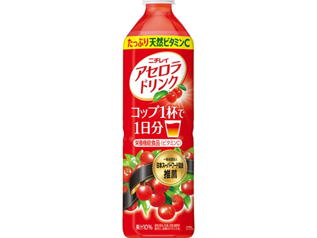 Nichirei Acerola Drink 900ml (Special Order Item) [Purchase 12]