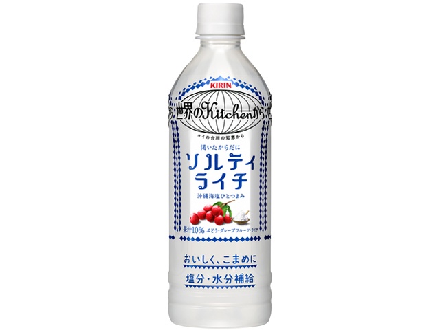 Kirin Salty Lychee P500 from World Kitchens [This Month's Special Drinking Water] [Purchase Quantity: 24]