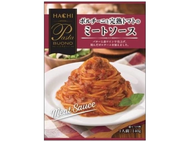 Hachi Foods Porcini and Tomato Meat Sauce 140g (Pack of 120)