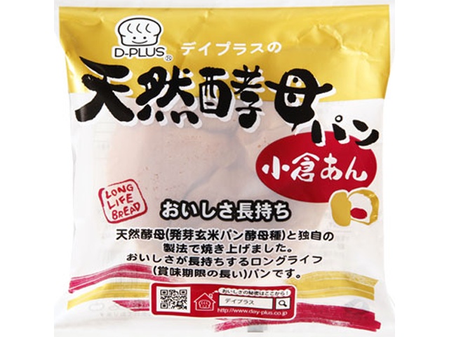 Day Plus Natural Yeast Bread with Red Bean Paste (12 pieces)