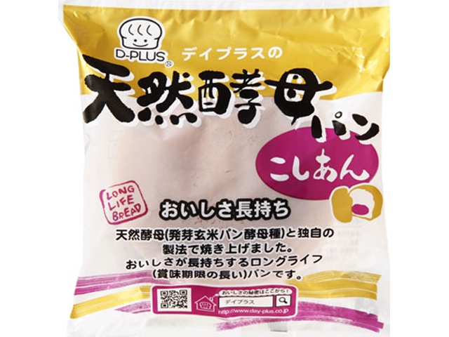 Day Plus Natural Yeast Bread with Strained Bean Paste (Purchase 12 pieces)