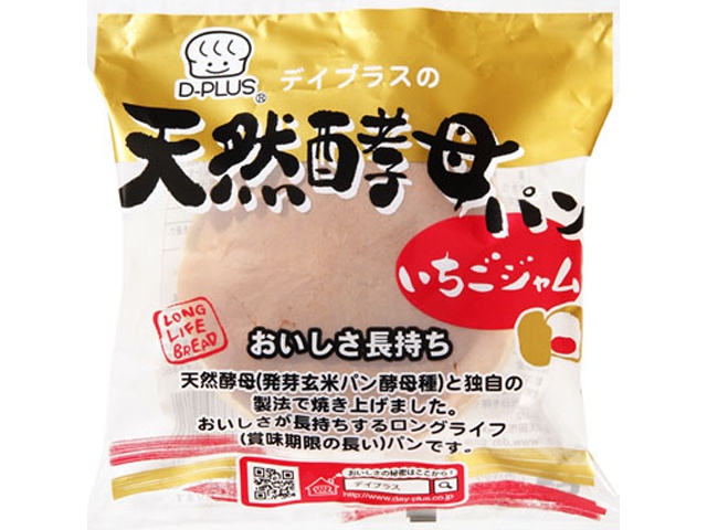 Day Plus Natural Yeast Bread with Strawberry Jam (12 pieces)