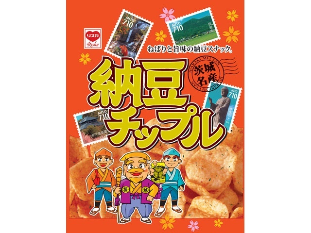 Risuka Natto Chips 48g (Special Order Item) [Purchase Quantity: 48]