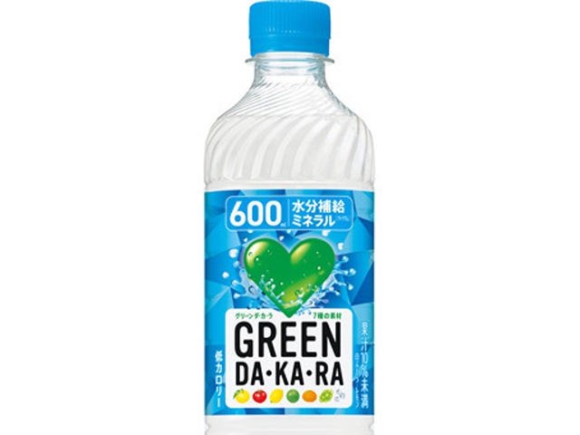GREEN Dakara Freezer-Safe 600ml [This Month's Special Drinking Water] [Purchase 24]