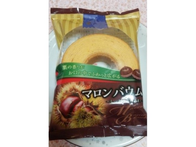 Kashihara Marron Baumkuchen (1 piece) - Special order item (Purchase quantity: 12 pieces)