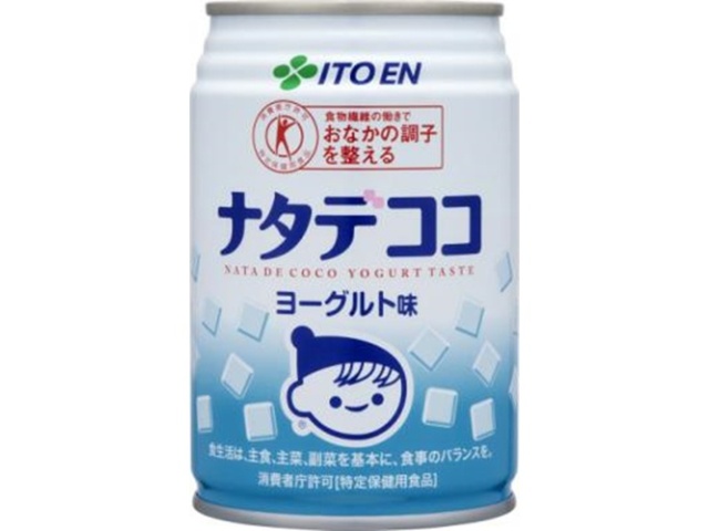 Ito En Special Health Yogurt Flavor Nata de Coco, 280g Can (Purchase 24 Cans)