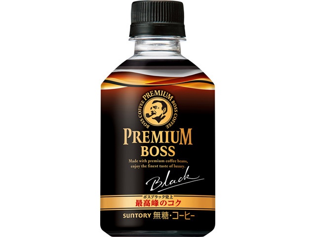 Boss Premium Boss Black P285ml [This Month's Special Drinking Water] [Purchase Quantity: 24]