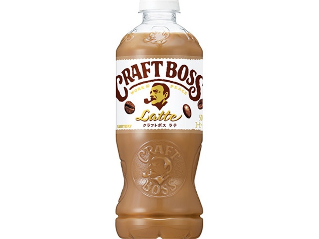 Craft Boss Latte Vending Machine Drink, 500ml [This Month's Special] [Purchase 24 units] [Dummy products not available]
