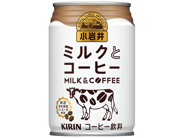 Koiwai Milk and Coffee Can 280g [This Month's Special Drink]  [Purchase 24]