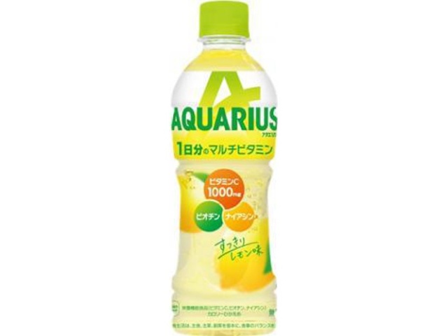 Aquarius Daily Multivitamin P 500ml [Limited Quantity] [This Month's Special Drinking Water] Special Order Item [Purchase Quantity: 24]