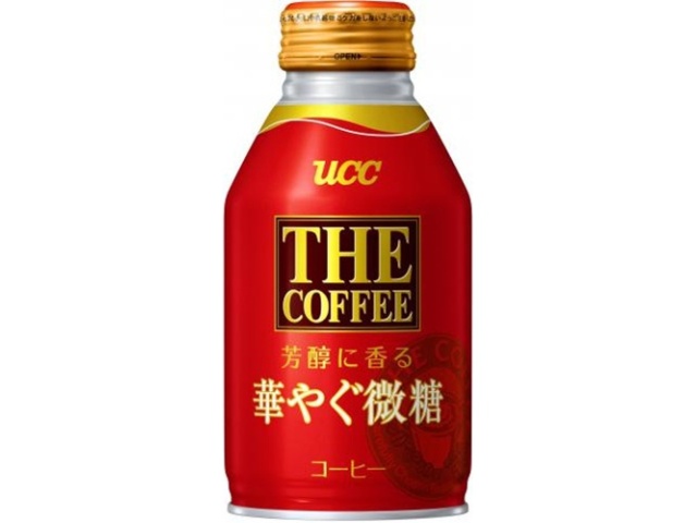 UCC THE COFFEE Deep Roast Lightly Sweetened B Can 260g (Purchase 24 Cans)