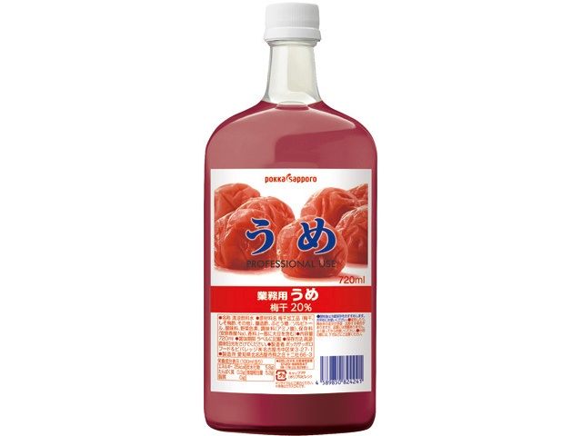 Pokka Sapporo Food Commercial Ume (Plum) 720ml (Special Order Item) [Purchase 6]