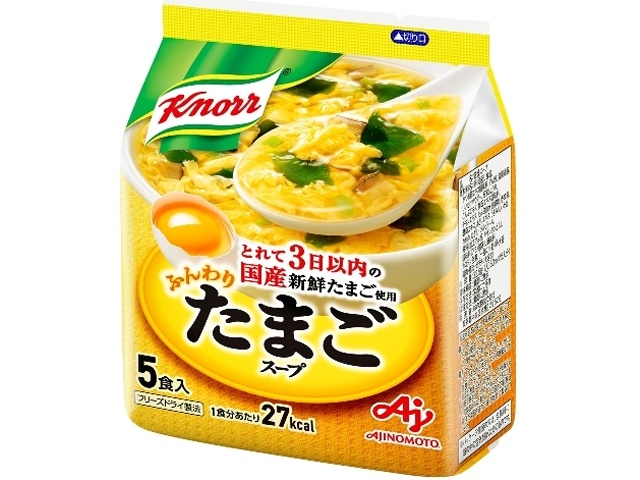 Knorr Fluffy Egg Soup, 5 servings, 34g [This Month's Special Sale] [Purchase 10]