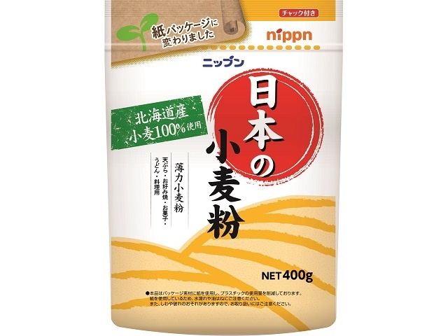 Nippun Japanese Wheat Flour (Weak Flour) 400g [This Month's Sale: Dried Food] [Purchase 12]