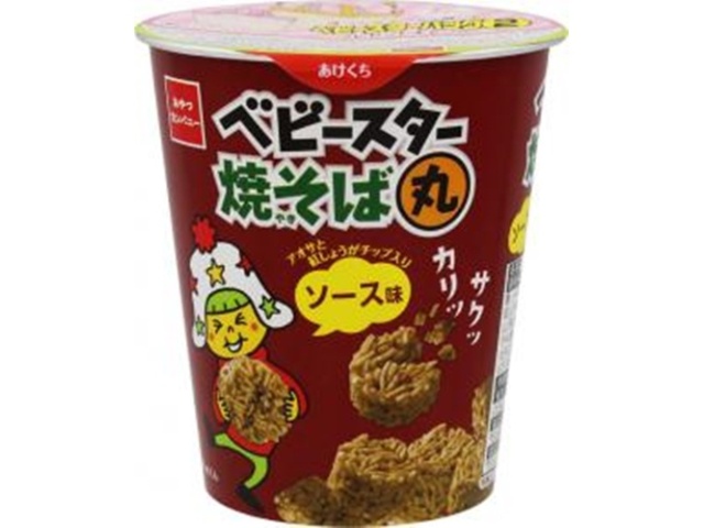 Baby Star Yakisoba Maru Sauce Flavor 59g (Special Order Item) [Purchase Quantity: 24]