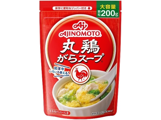 Ajinomoto Whole Chicken Broth, 200g Bag (Pack of 7)