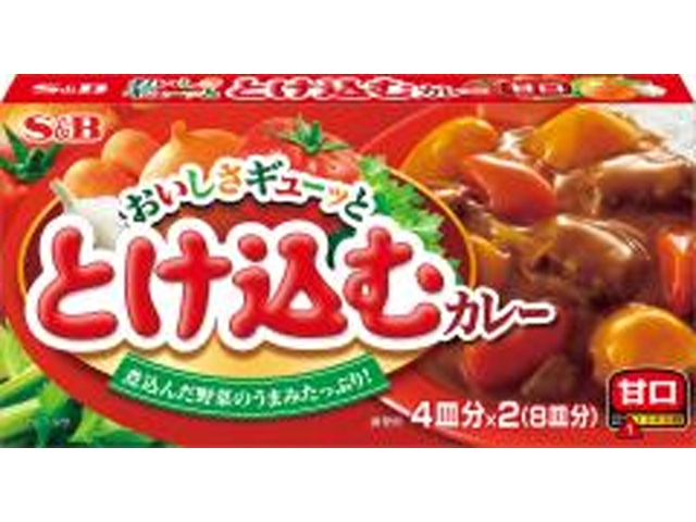 S&B Delicious Melt-in-You Curry, Mild, 140g [This Month's Special: Instant] Special Order Item [Purchase 60]